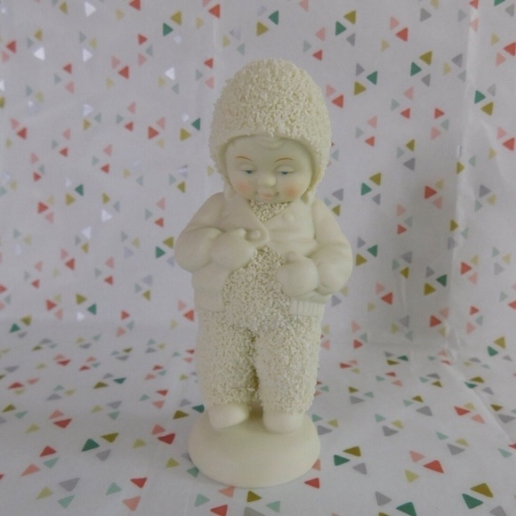 SNOWBABIES Department 56 Where’s My Belly Button Porcelain Figurine Retired - Picture 5 of 10